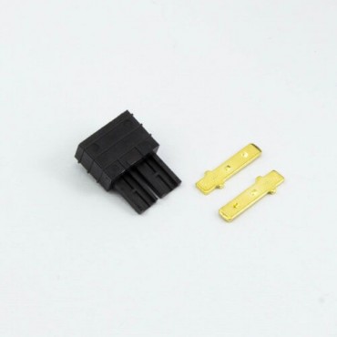 CONECTOR PLUG PADRÃO TRAXXAS MACHO 1 PEÇA TRAX 3070